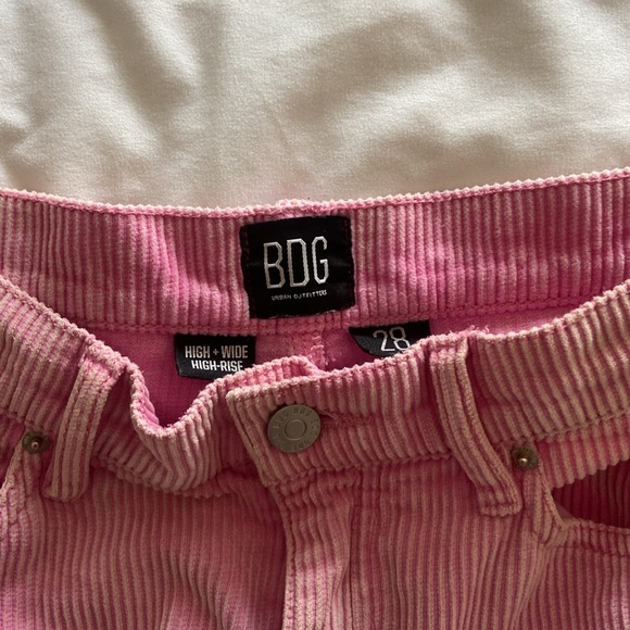 Pink Urban Outfitters BDG corduroy pants - Picture 2 of 3